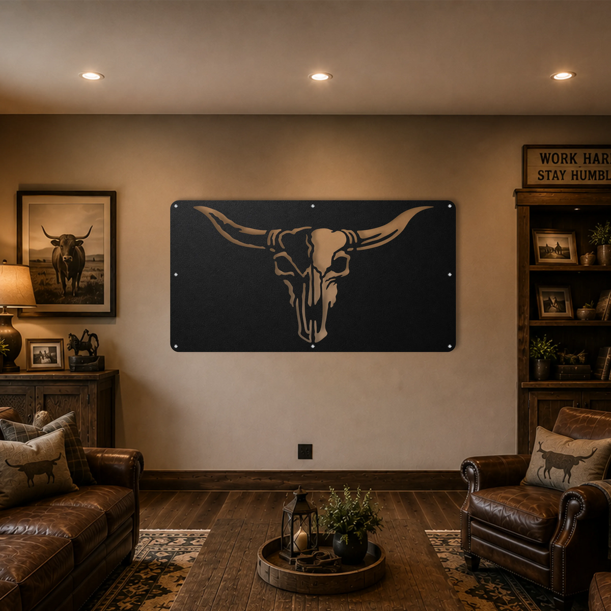 Longhorn Skull