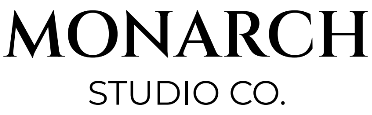 Monarch Studio Co. logo on a white background